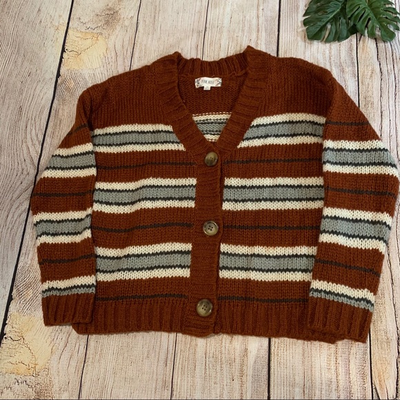 Pink Rose Sweaters - Pink Rose Cropped Cardigan or Sweater